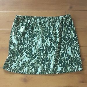 EXPRESS camo skirt